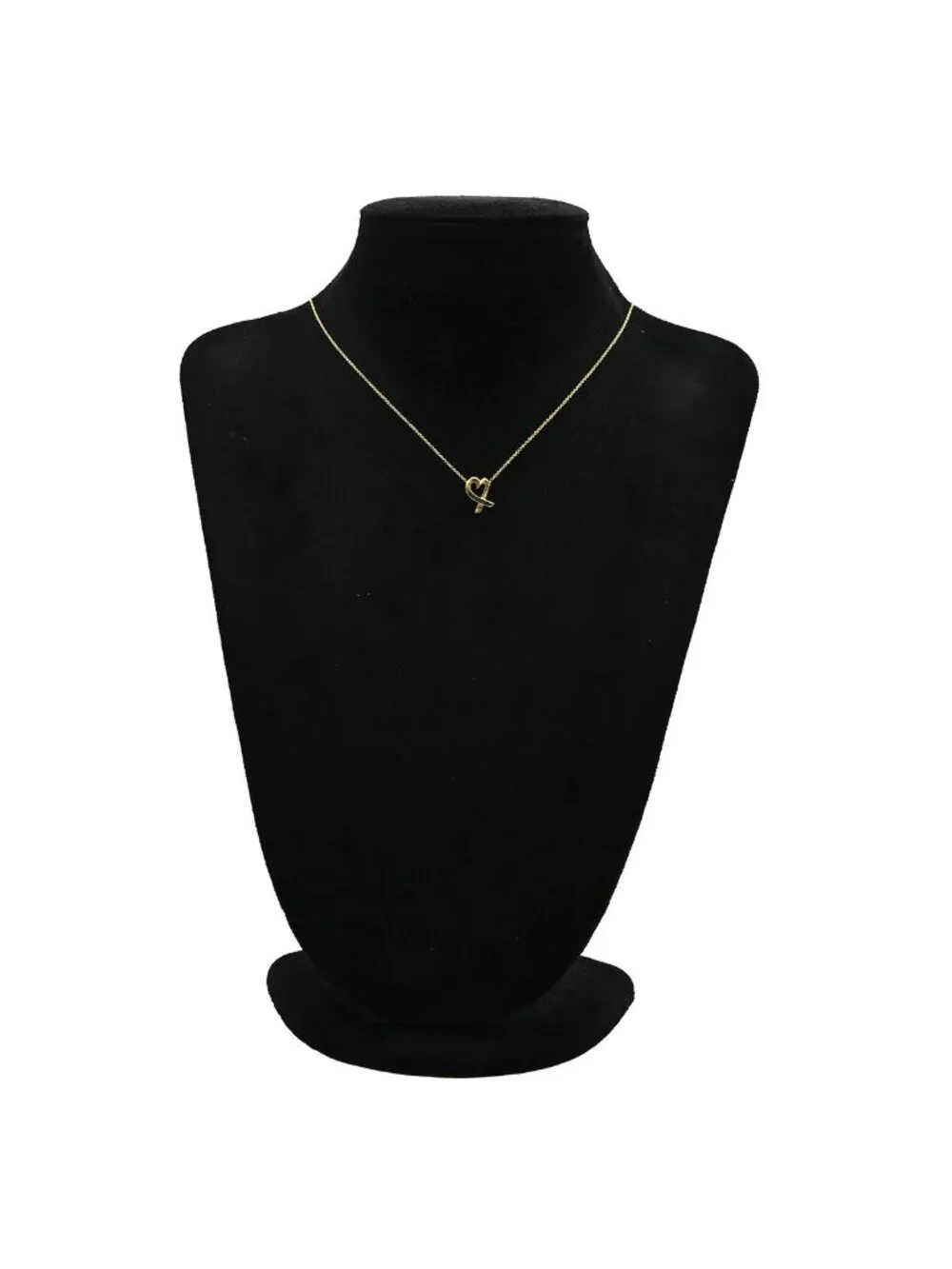 Tiffany & Co Necklace Loving Heart Yellow Gold YG T& Paloma Picasso